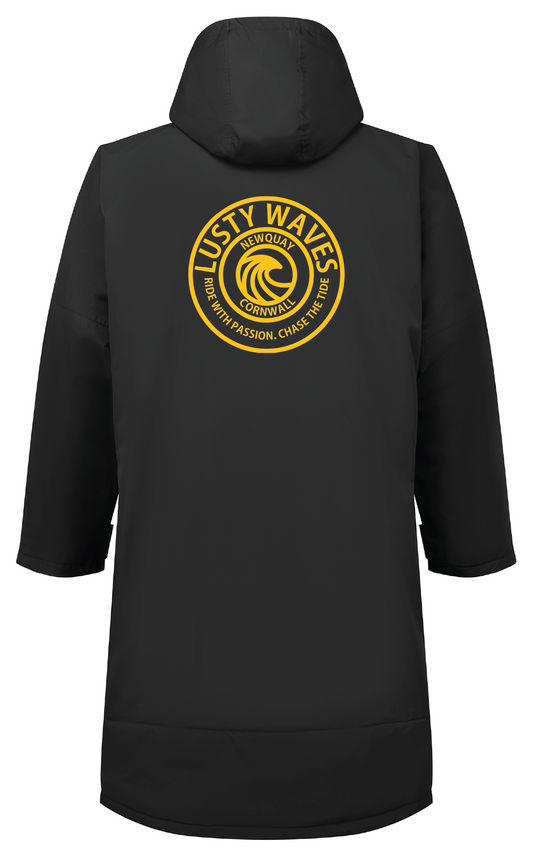 Lusty Waves Waterproof Changing Robe | Sherpa Fleece Surf Robe