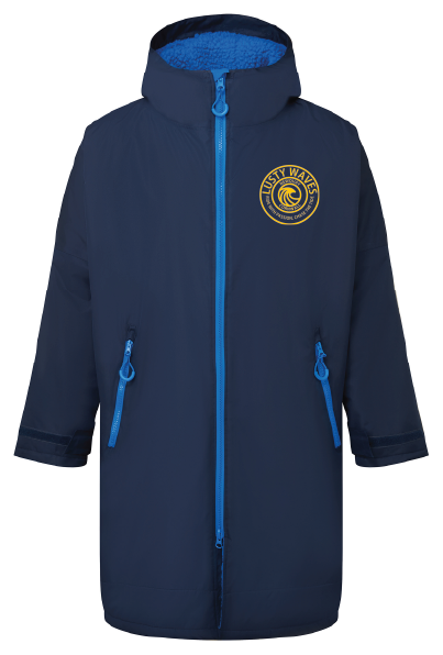 Unisex Waterproof Changing Robe with Sherpa Fleece