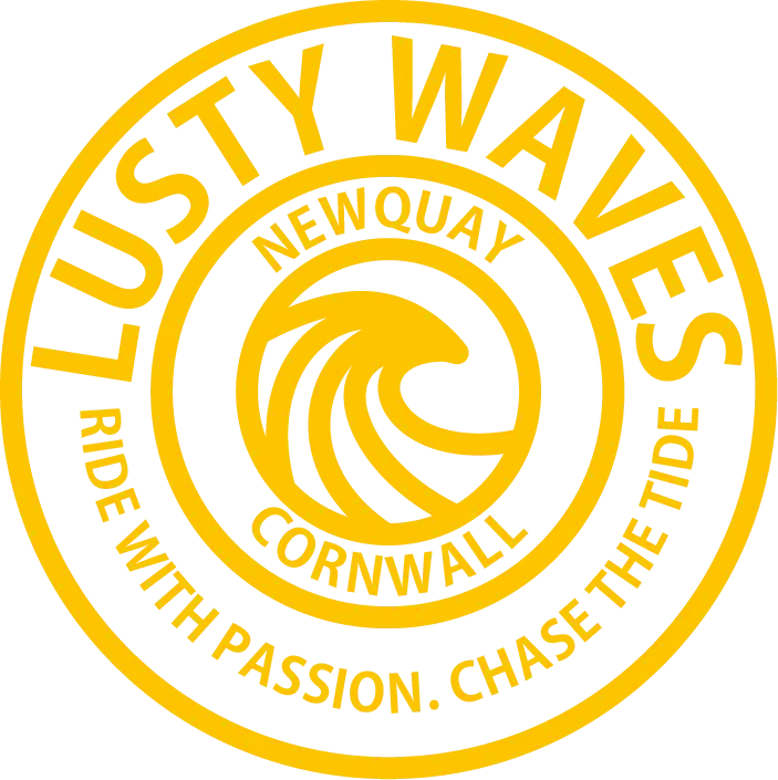 Yellow Lusty Waves logo