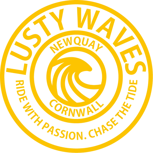 Yellow Lusty Waves logo