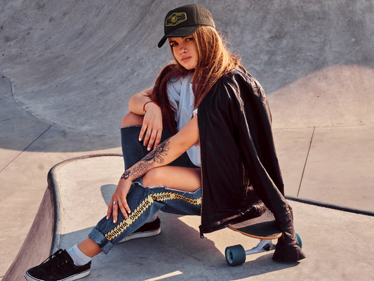 Lusty Waves Embroidered Trucker Hat