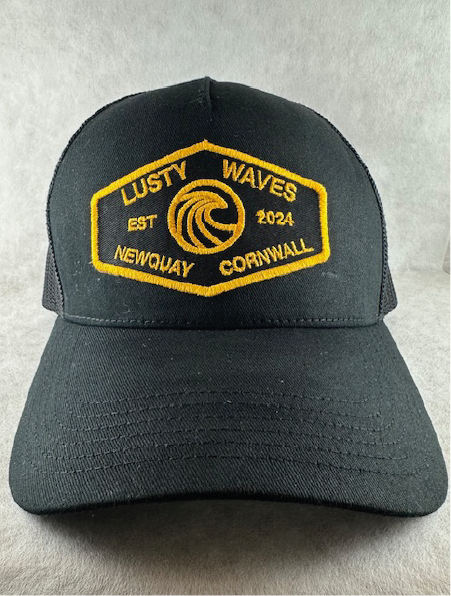 Lusty Waves Embroidered Trucker Hat