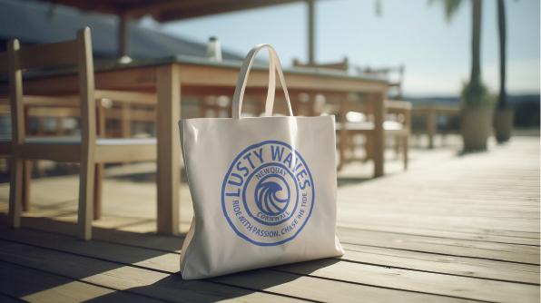 Lusty Waves Beach Bag – Your Go-To for Coastal Adventures & Everyday Errands