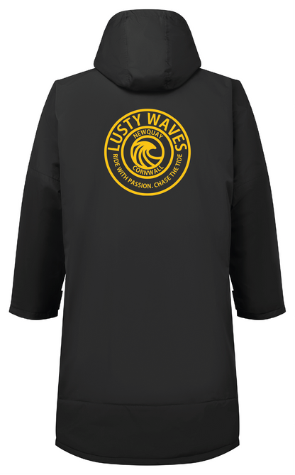 Lusty Waves Waterproof Changing Robe | Sherpa Fleece Surf Robe